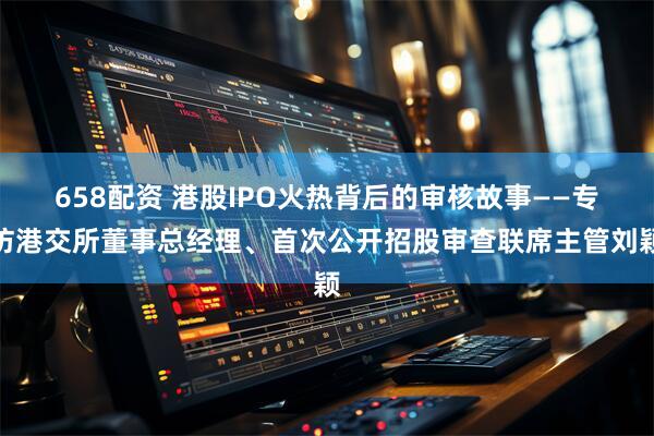 658配资 港股IPO火热背后的审核故事——专访港交所董事总经理、首次公开招股审查联席主管刘颖