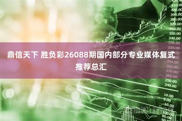 鼎信天下 胜负彩26088期国内部分专业媒体复式推荐总汇