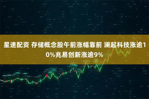 星速配资 存储概念股午前涨幅靠前 澜起科技涨逾10%兆易创新涨逾9%