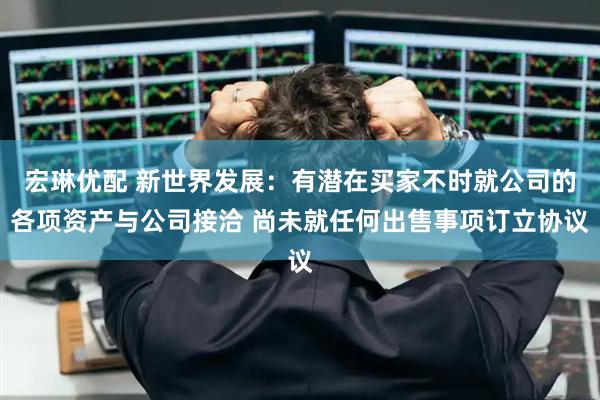 宏琳优配 新世界发展：有潜在买家不时就公司的各项资产与公司接洽 尚未就任何出售事项订立协议