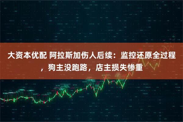 大资本优配 阿拉斯加伤人后续：监控还原全过程，狗主没跑路，店主损失惨重